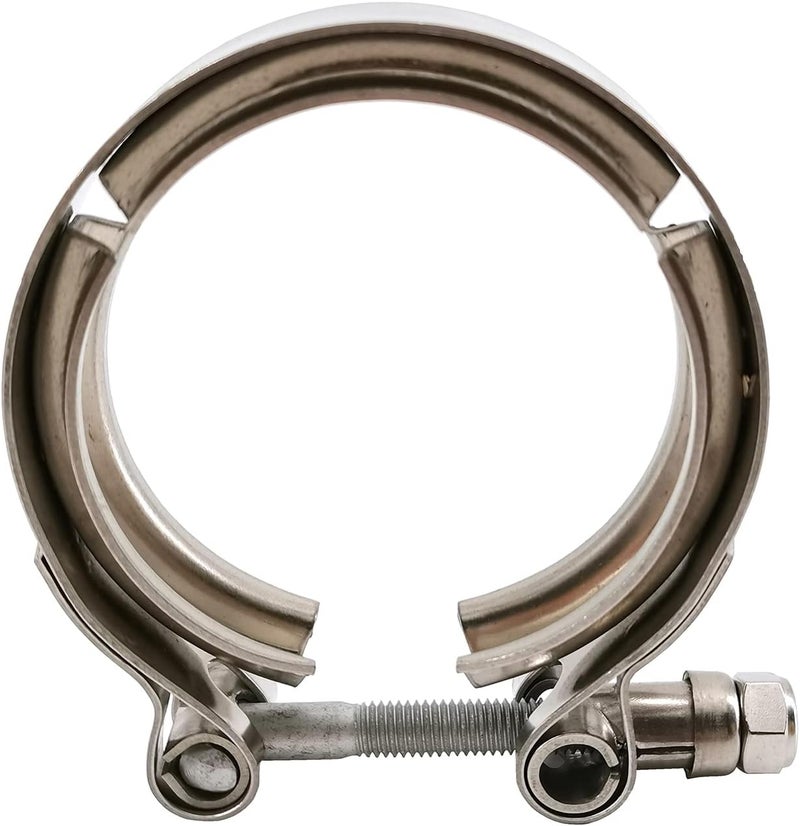 GaeaAuto 2.5 inch V Band Clamp 304 Stainless Steel for Turbo Downpipes Pack of 2 - Image 4
